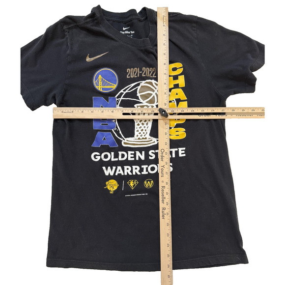 Golden State Warriors TShirt Mens Small NBA Basketball 2021-2022 Champs Nike - Picture 4 of 5